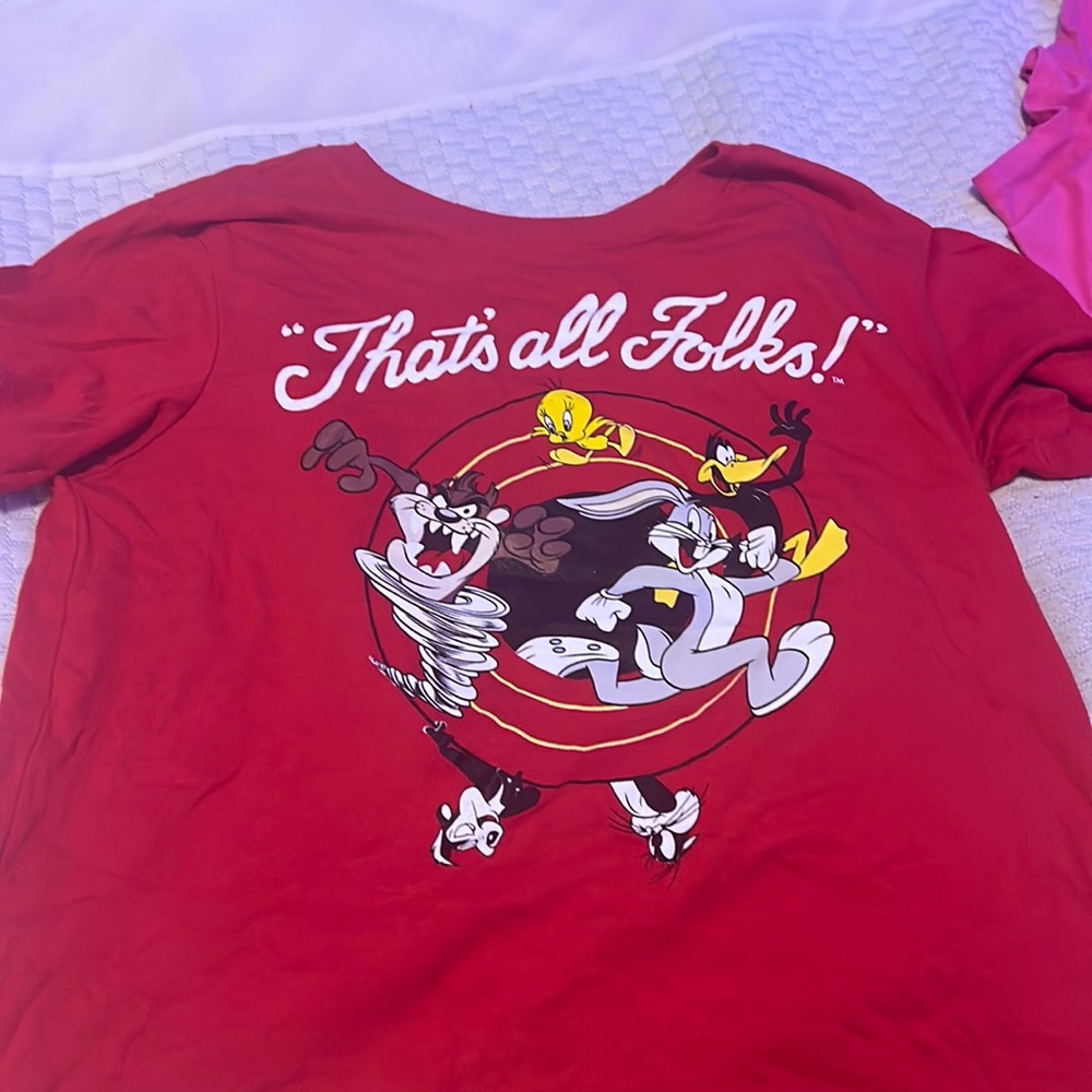 Looney tunes crop top